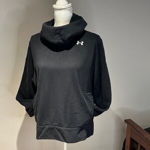 Under Armour Black Cowl Neck Pullover